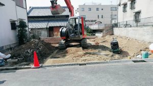 京都府八幡市内一戸建て解体工事