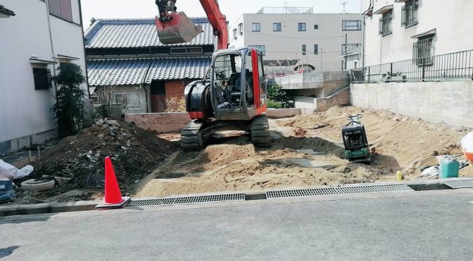 京都府八幡市内一戸建て解体工事