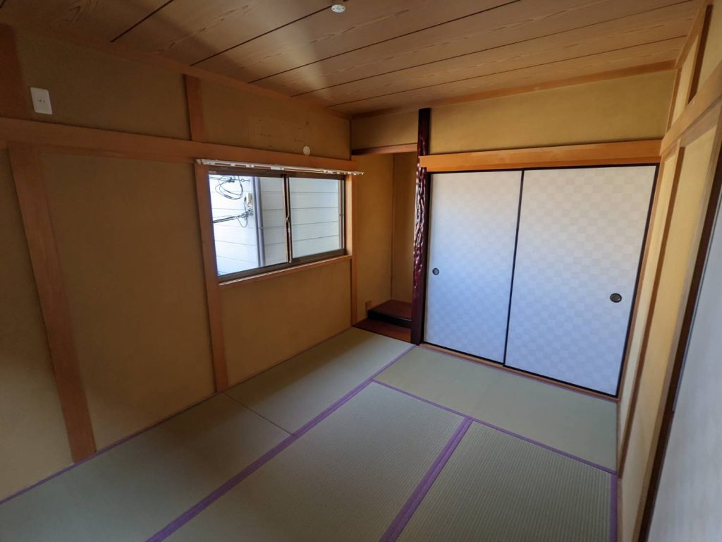 奈良県桜井市安倍木材団地１丁目賃貸物件リフォーム改装和室